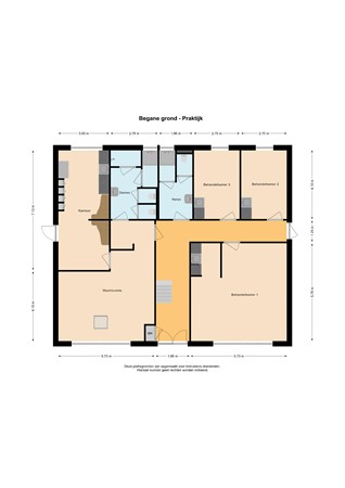 Floorplan - Veenakkerweg 5en 5a, 2635 NC Den Hoorn